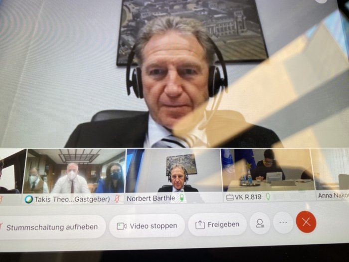 Bilaterales Abstimmungsgespräch der DGV-Beauftragten am 08.12.2020